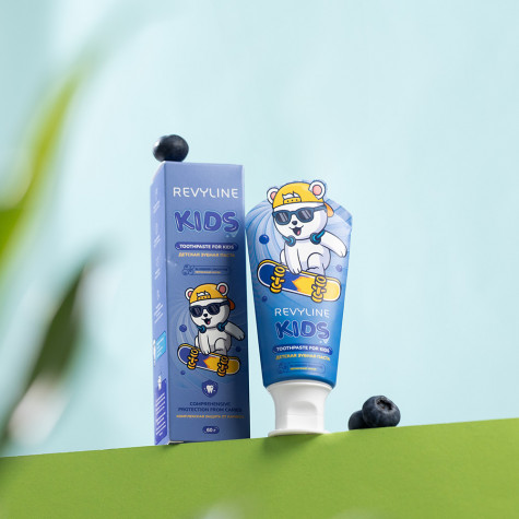 Зубная паста Revyline Kids Черника, 60 г