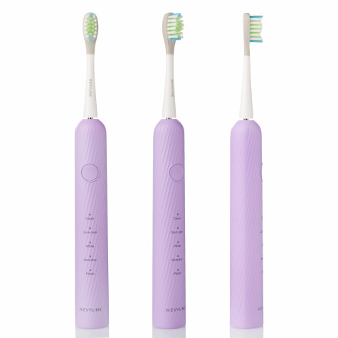 Электрическая звуковая зубная щётка Revyline RL 044 Violet